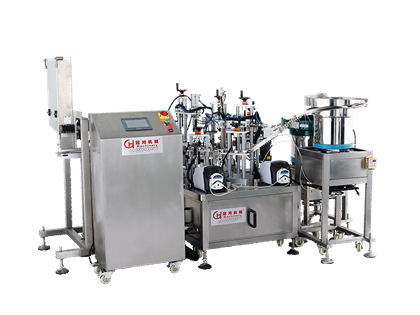 GHX-0600 全自动铝盖锁盖机