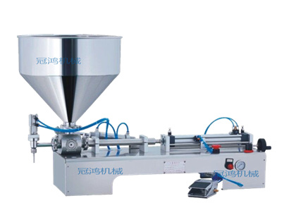 半自动单头活塞式灌装机